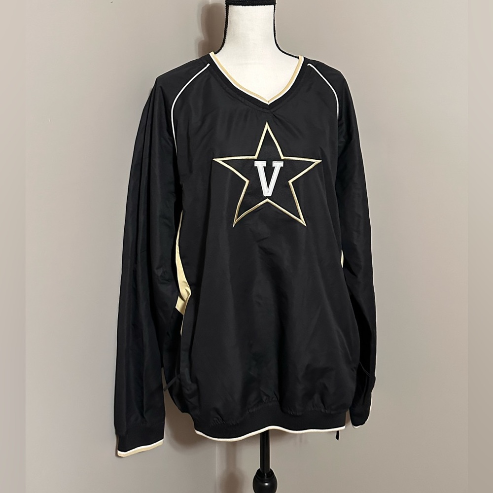 Vanderbilt Commodores Stadium Pullover Windbreake… - image 1